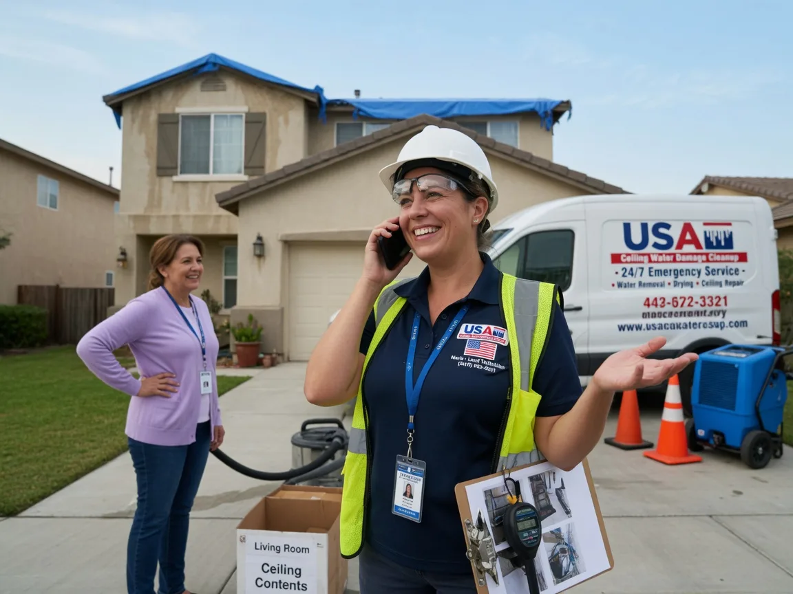 Ceiling Water Damage Restoration Clinton, IL FAQs